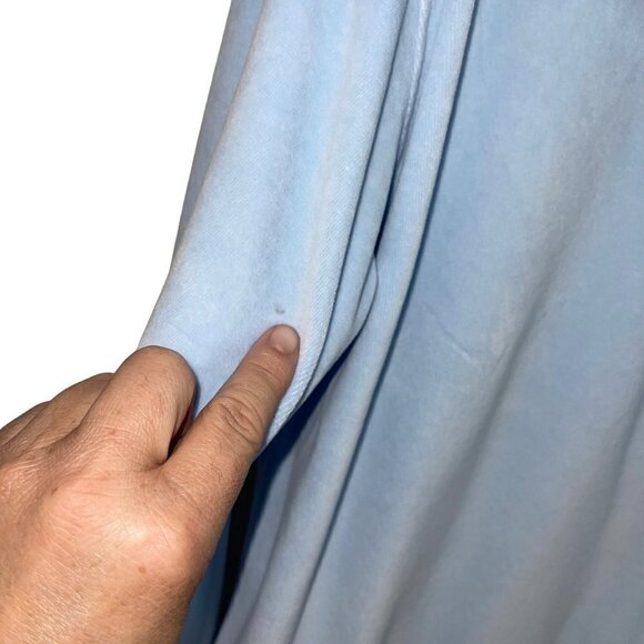 Reebok Vintage Womens Track Suit Size XL Blue Velour Y2k Pockets Cotton - Picture 5 of 10